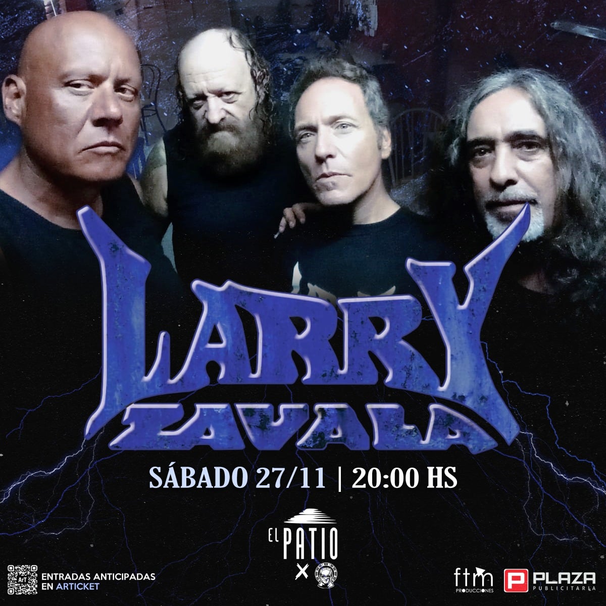 La leyenda del metal, se presenta este sábado en El Patio, Constitución 5949.