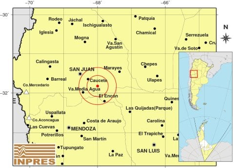 Ocurrió a las 8.19 horas y tuvo una magnitud de 4.1°.