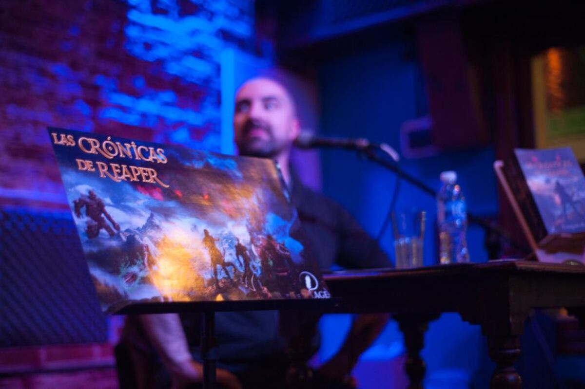 El Marplatense Ezequiel Rage presenta su libro “Las Crónicas de Reaper”