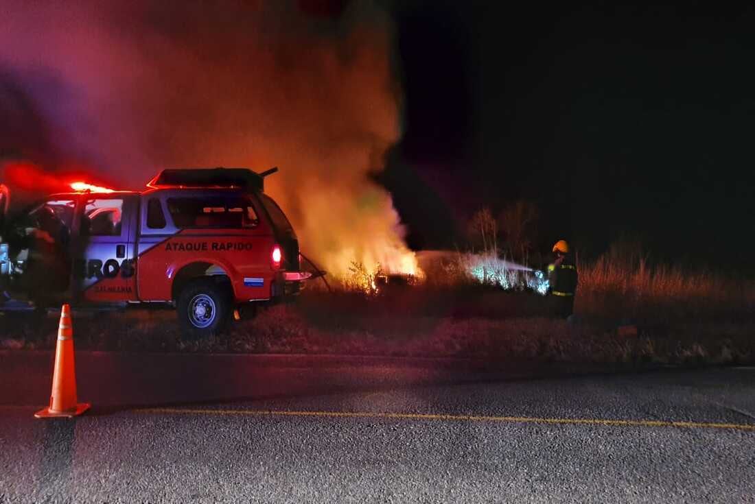 Accidente de transito en ruta provincial 17 entre Balnearia y Altos de Chipión.