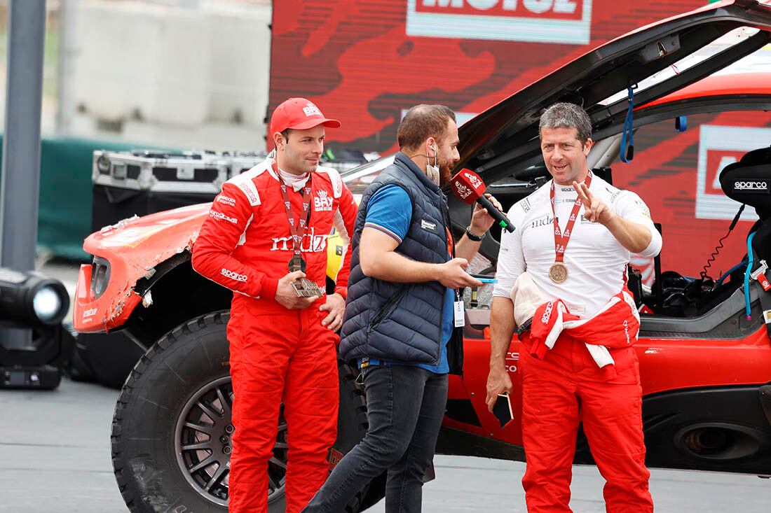 Cuarto lugar en Coches para Orly Terranova, navegado por el español Dani Oliveras. 16° Dakar para el mendocino, que superó sus mejores resultados de 2013 y 2014, en los que había sido quinto. 