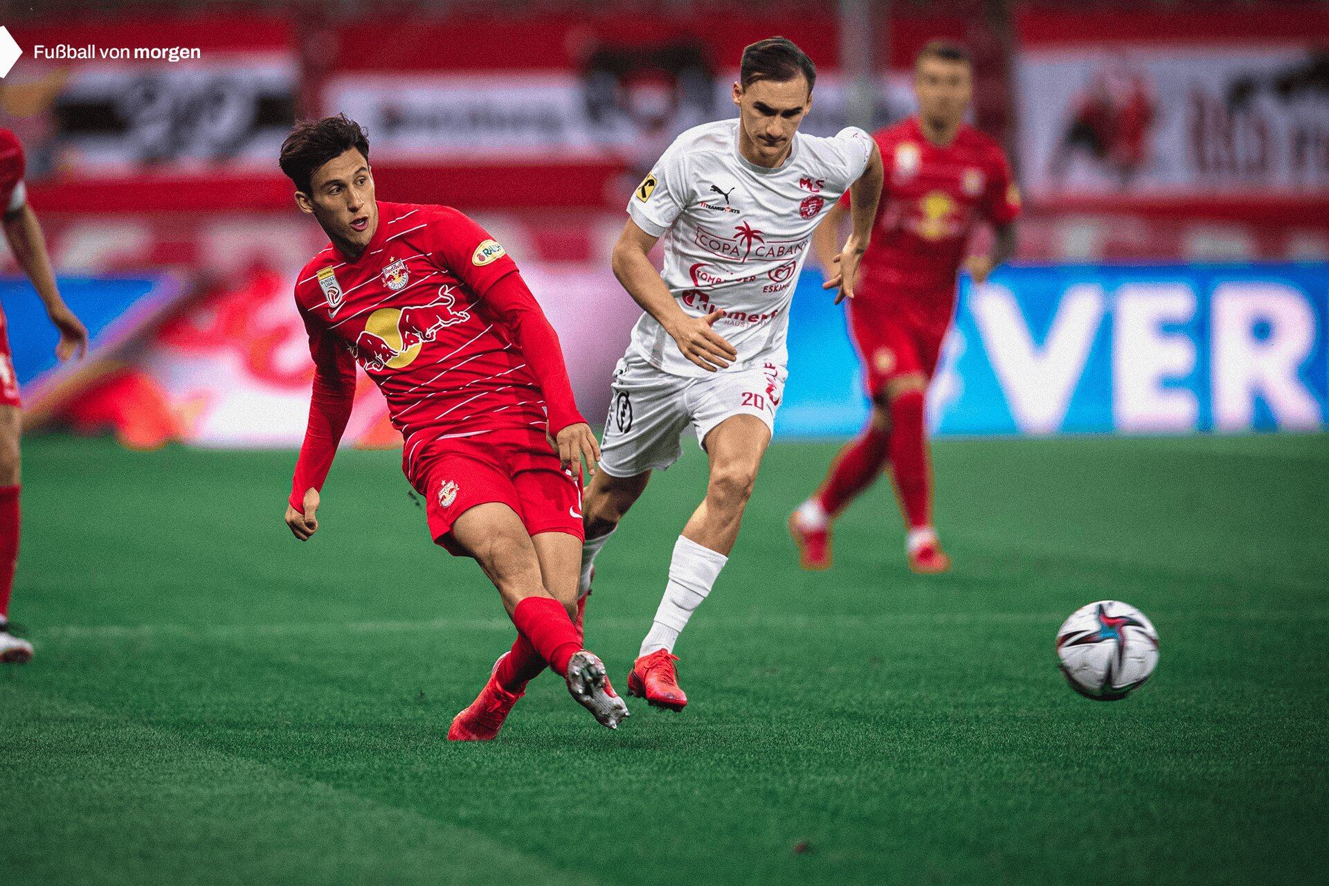 Nicolás Capaldo con la camsieta de Salzburgo de Austria. (Foto: Salzburg FC)