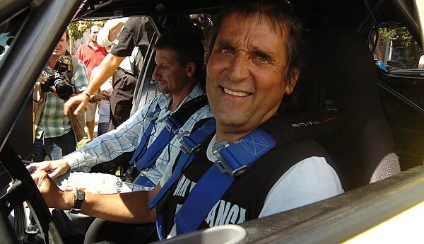 Gabriel Raies, junto a Héctor "Pichi" Campana, titular de la Agencia Córdoba Deportes. 