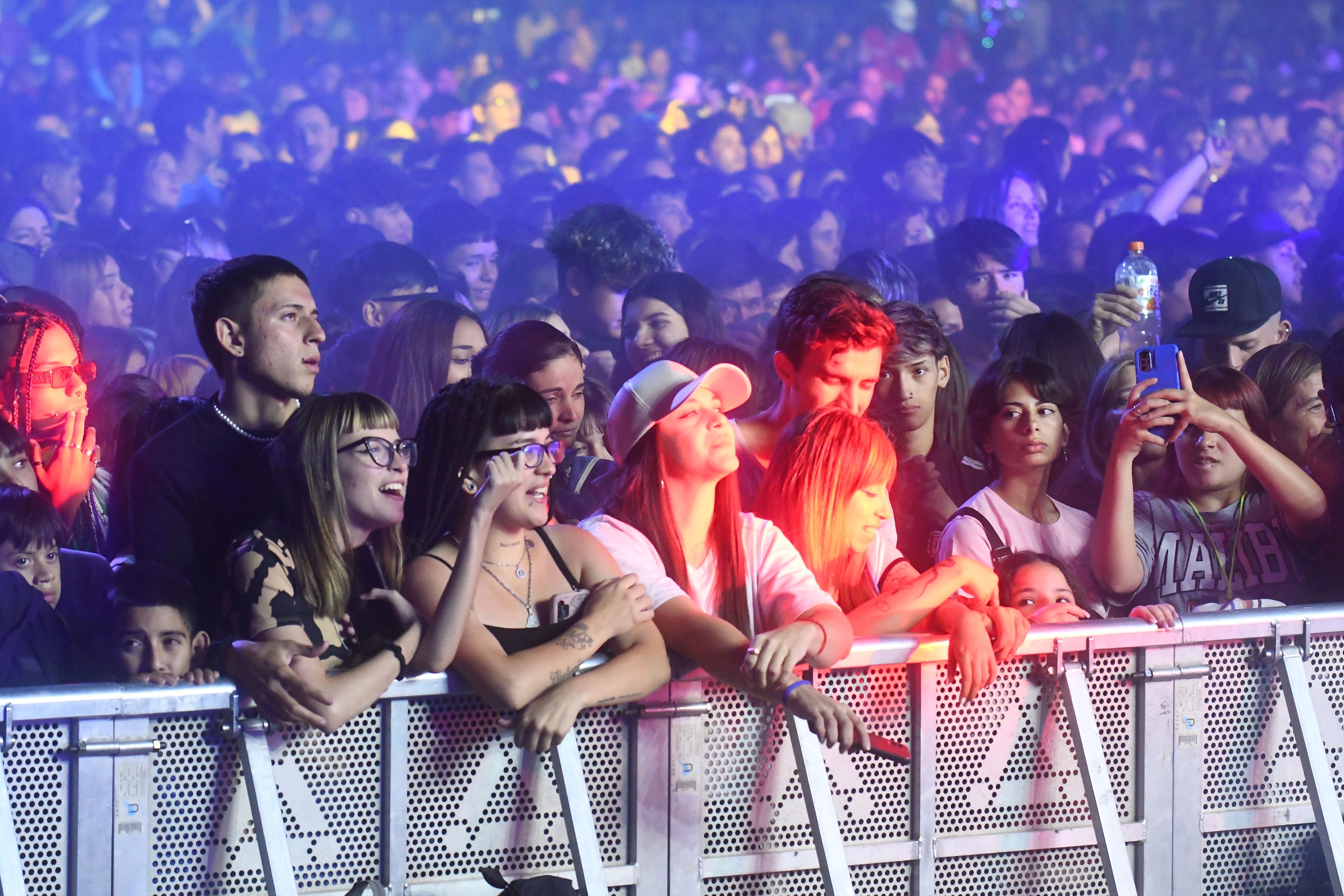 Show de Cazzu en la Vendimia de Capital 2023. Foto: José Gutiérrez / Los Andes