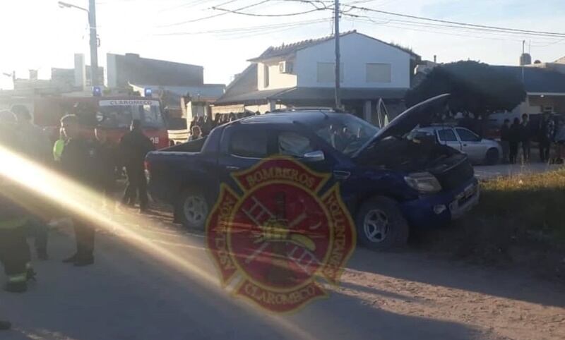 Accidente de tránsito en Claromecó