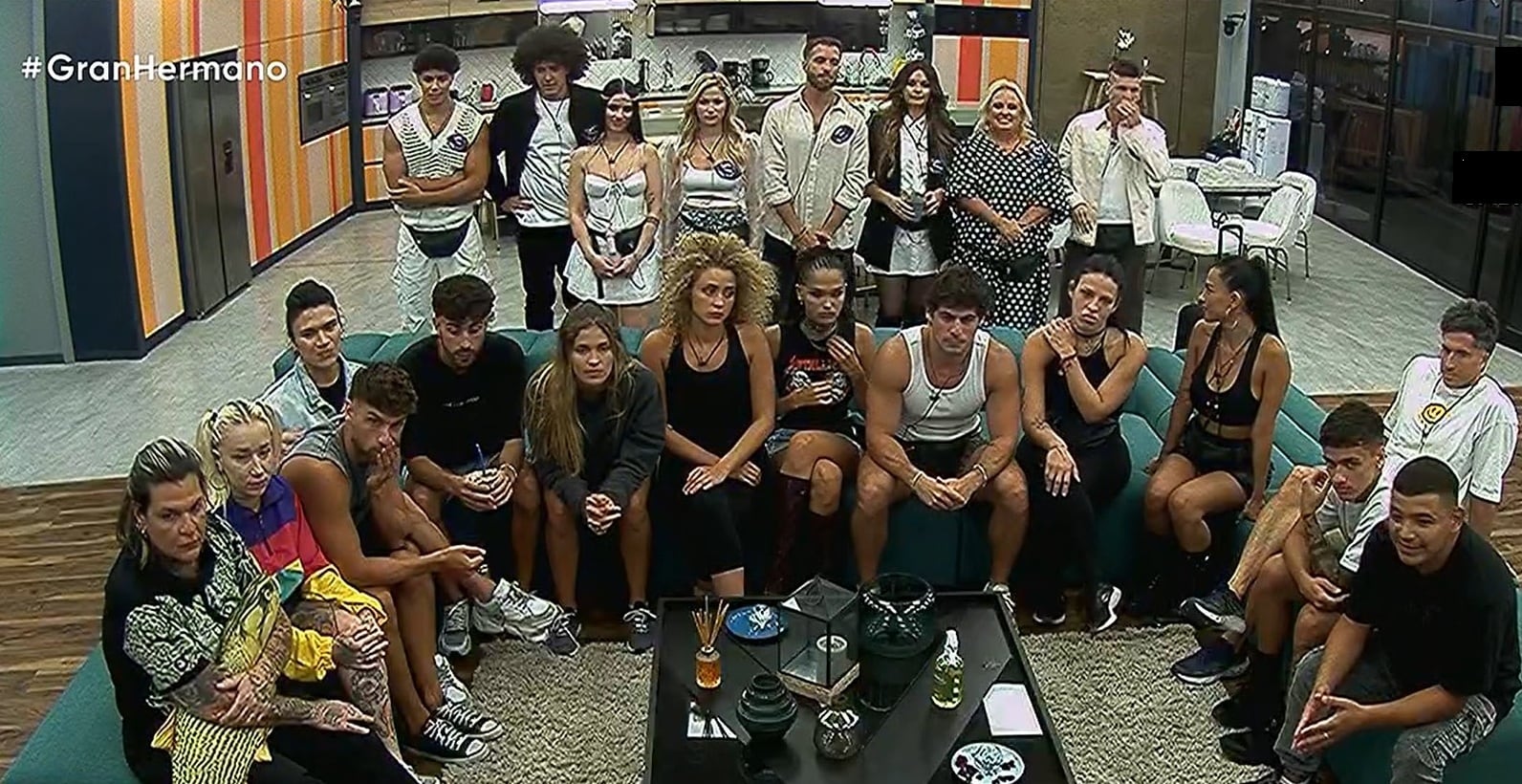 La casa de Gran Hermano con los originales y los nuevos