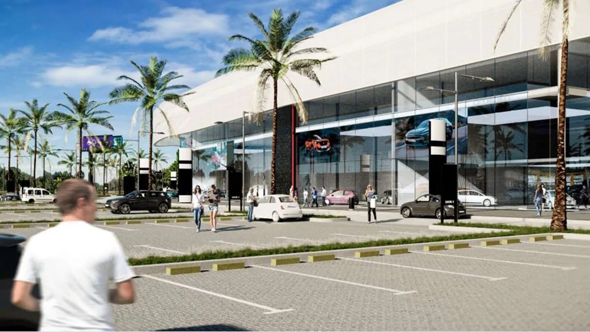 Renders de lo que será el megashopping que se instalará al sur de Córdoba.