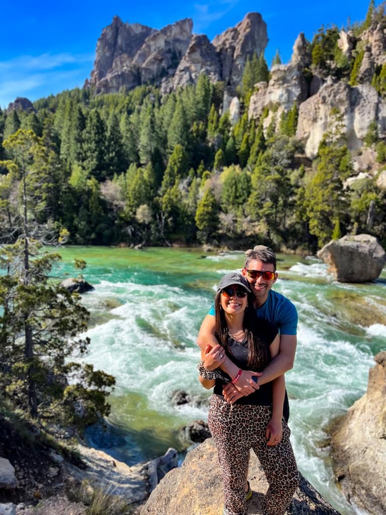 Se mudaron hace dos años a San Martín de Los Andes y aprovechan a visitar todos los rincones de la Patagonia.