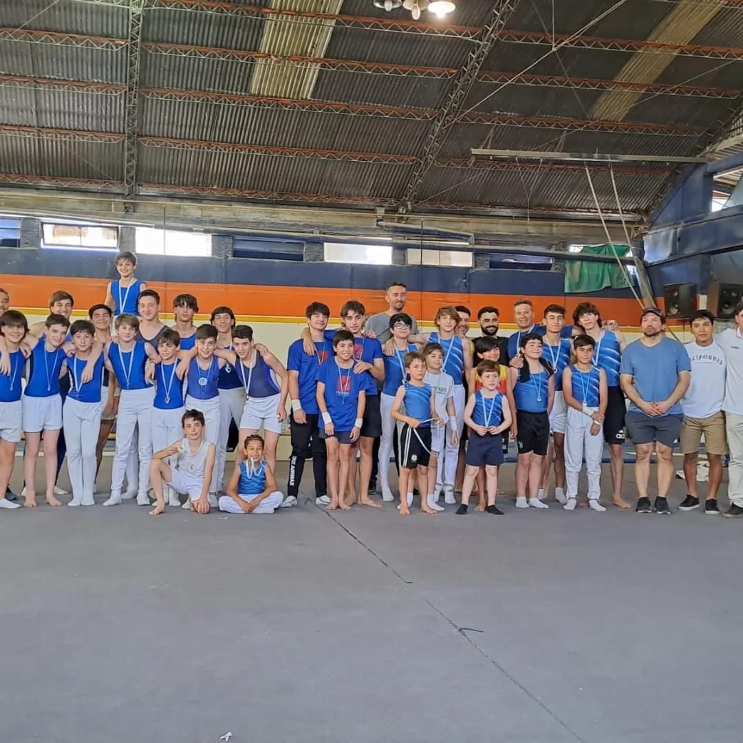 Nacional Federativo de gimnasia artística en Mendoza. Selección mendocina masculina.