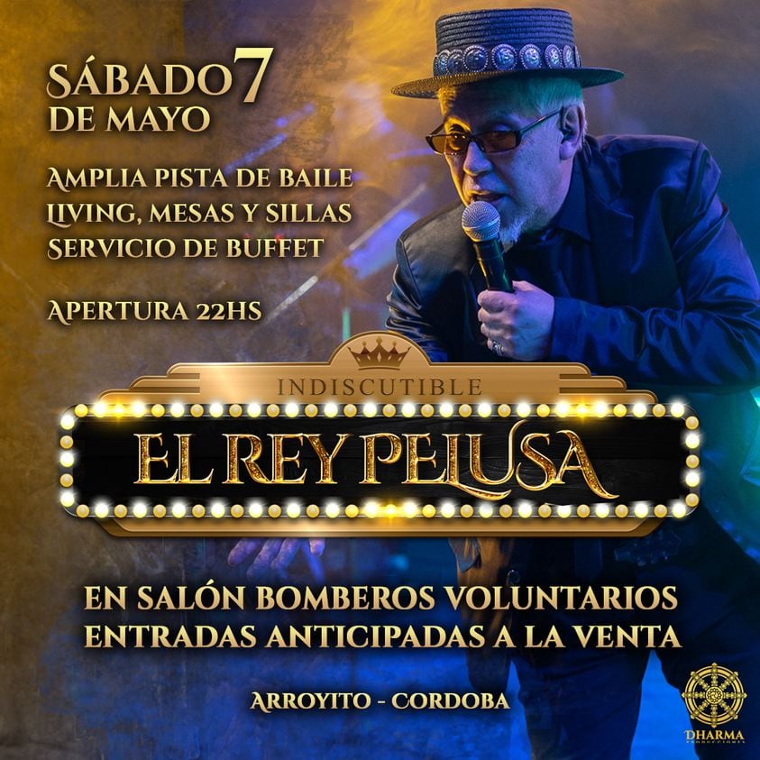 El Rey Pelusa en Arroyito