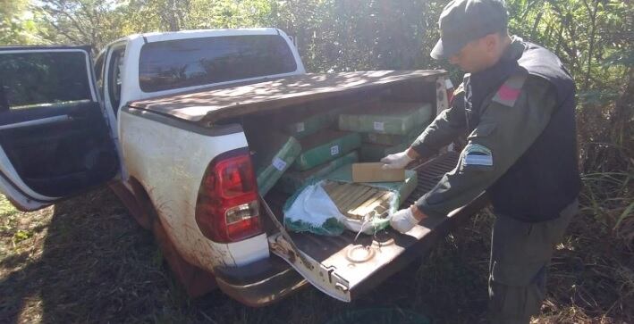 San Vicente: incautan millonario cargamento de marihuana.