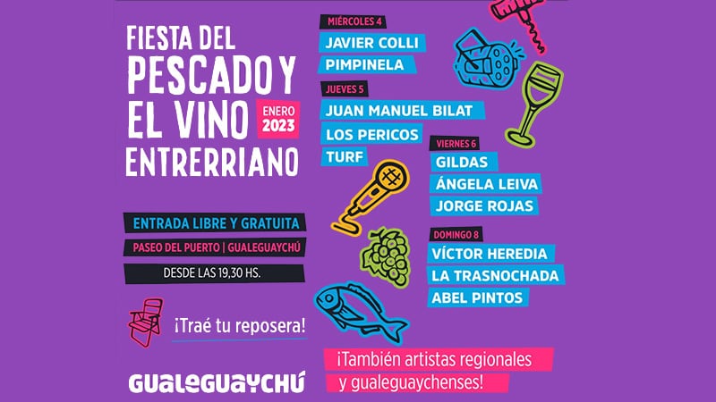 Fiesta del Pescado y Vino entrerriano Gualeguaychú