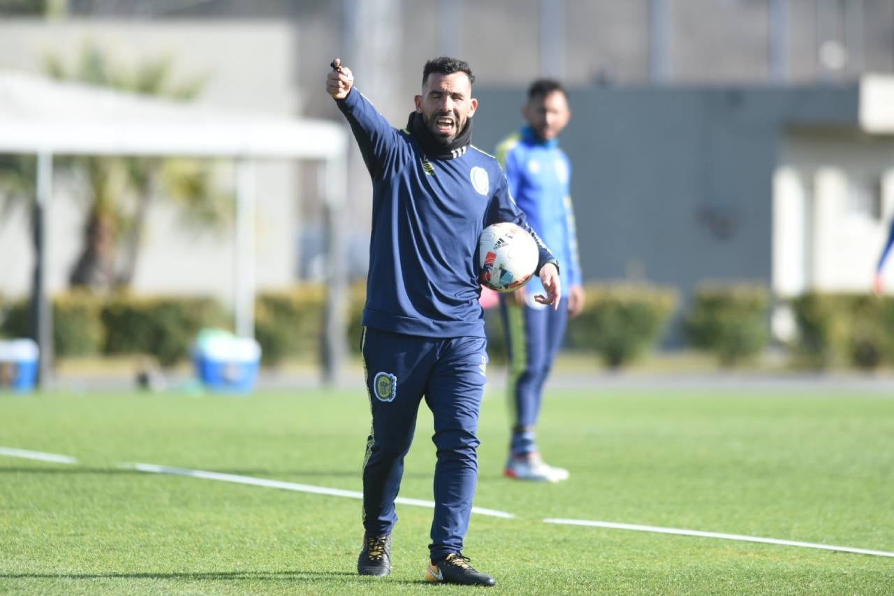 Carlos Tevez asumió como entrenador de Rosario Central en junio de 2022.