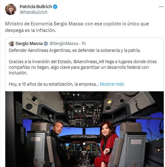 La chicana de Patricia Bullrich