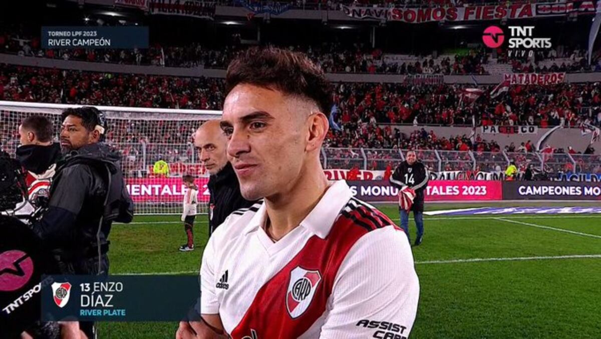 Enzo Díaz campeón con River: el duelo con Talleres y aquella derrota ante Belgrano