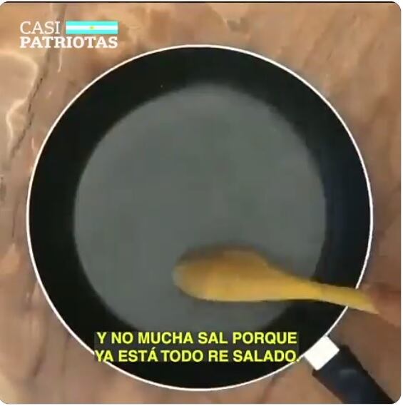 Cocina de "cero calorías"