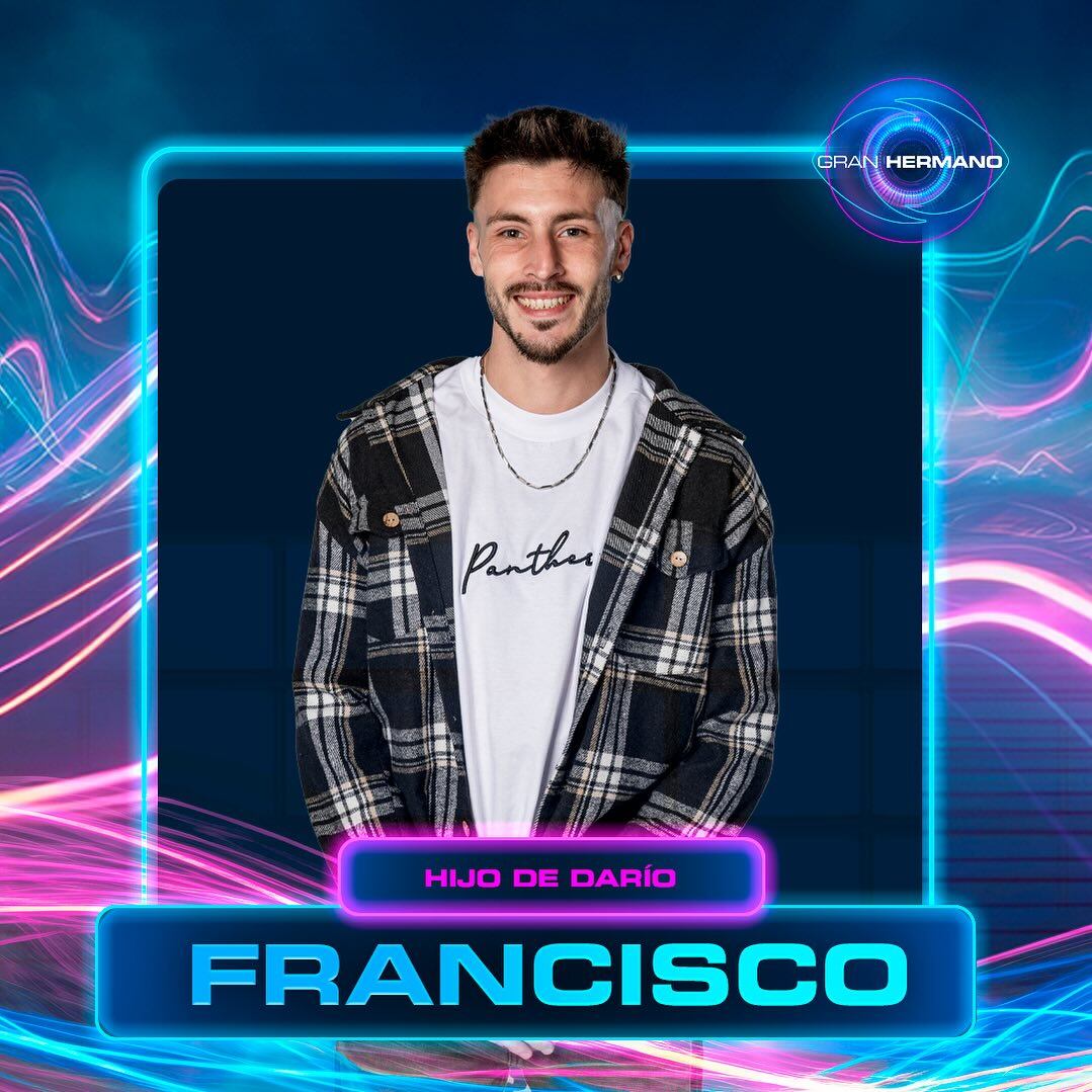 Francisco, el hijo de Darío de Gran Hermano 2024