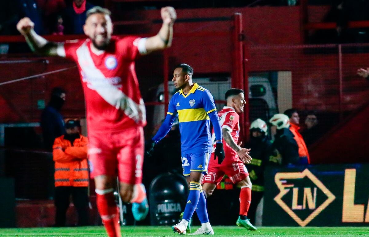 Los goles de la victoria de Argentinos ante Boca