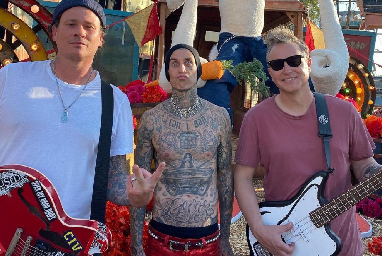 Blink 182 canceló su presentación para el Lollapalooza 2023. (Instagram Travis Barker)