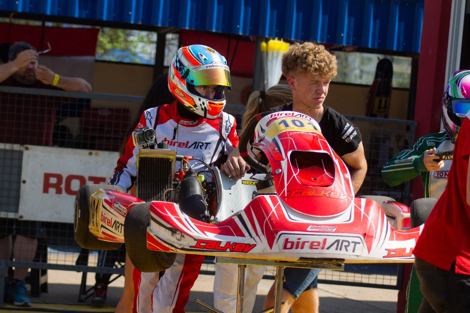 Fausto Arnaudo piloto karting Arroyito