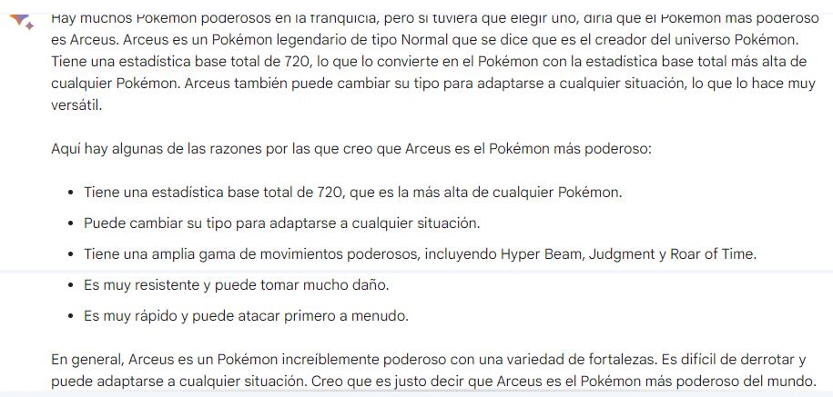 Este es el Pokémon más fuerte de todos según la inteligencia artificial.