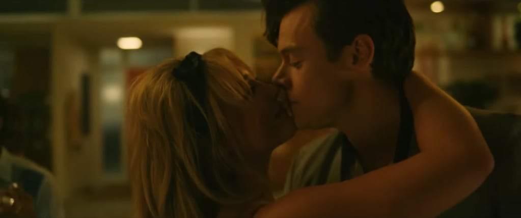 Harry Styles y Florence Pugh en "No te preocupes cariño"