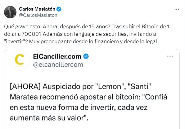 La crítica de Maslatón