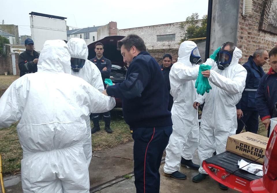 Jornada de Capacitación Regional de Bomberos Voluntarios en incendios forestales y materiales peligrosos