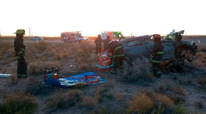 José Alberto Borri murió en plena Ruta 6, sobre Río Negro. La plata que llevaba desapareció.