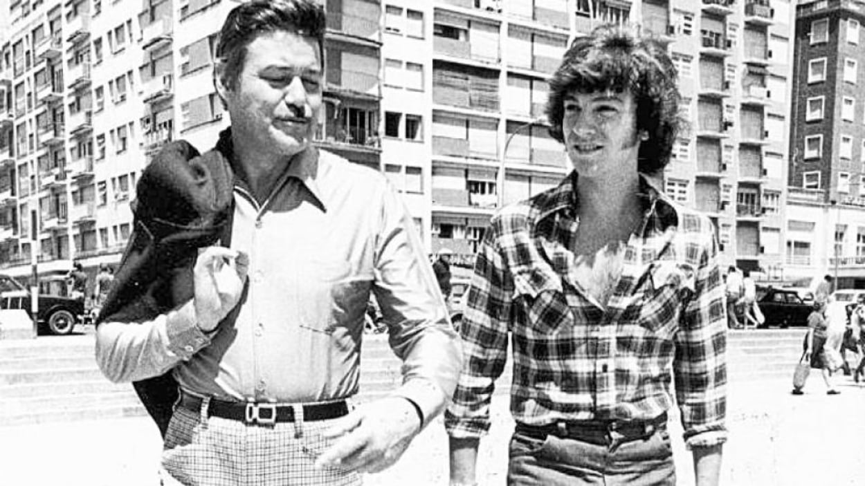 Guy Williams y Fernando Lúpiz formaron una íntima amistad.