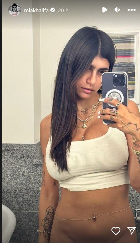 Mia Khalifa y una foto superhot en sus redes