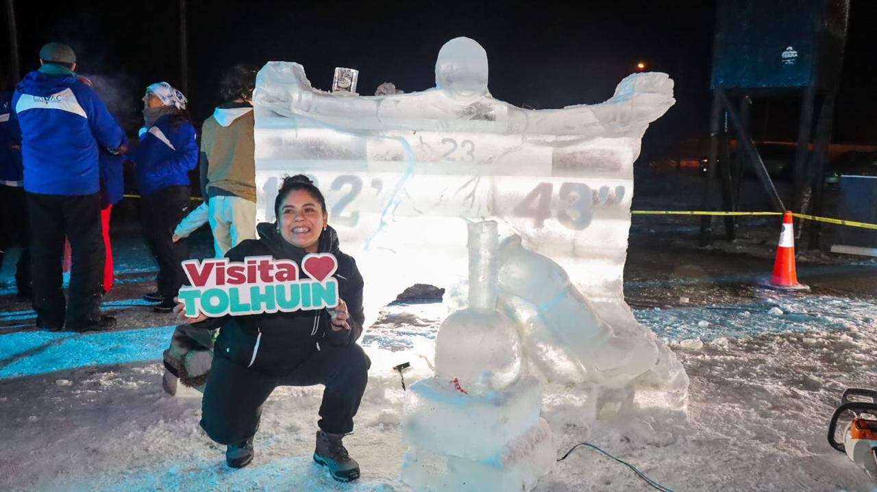 Exitoso Encuentro de Esculturas de Hielo en Tolhuin