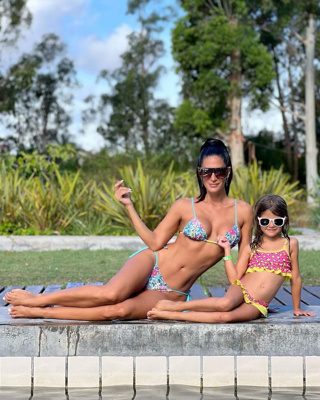 Silvina Escudero mostró su gran parecido con su sobrina.