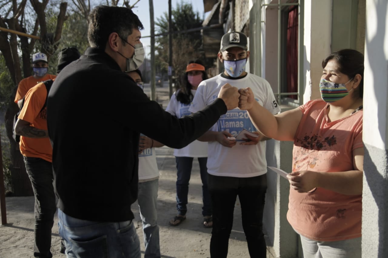 El candidato del Frente de Todos-PJ Martín Llamas aseguró que "hay problemas que se repiten, barrio tras barrio y que llevan demasiado tiempo sin atenderse".