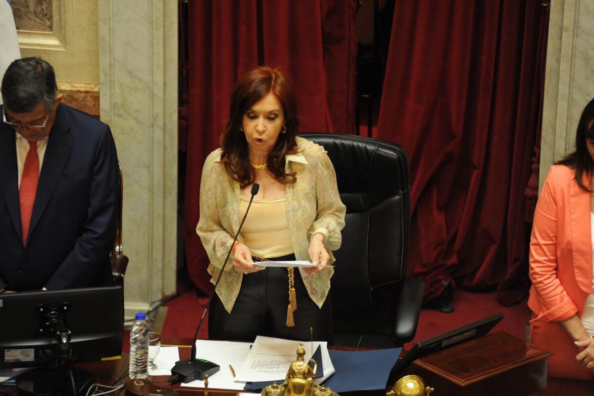 Cristina Kirchner tomó la jura de los 24 senadores electos en noviembre