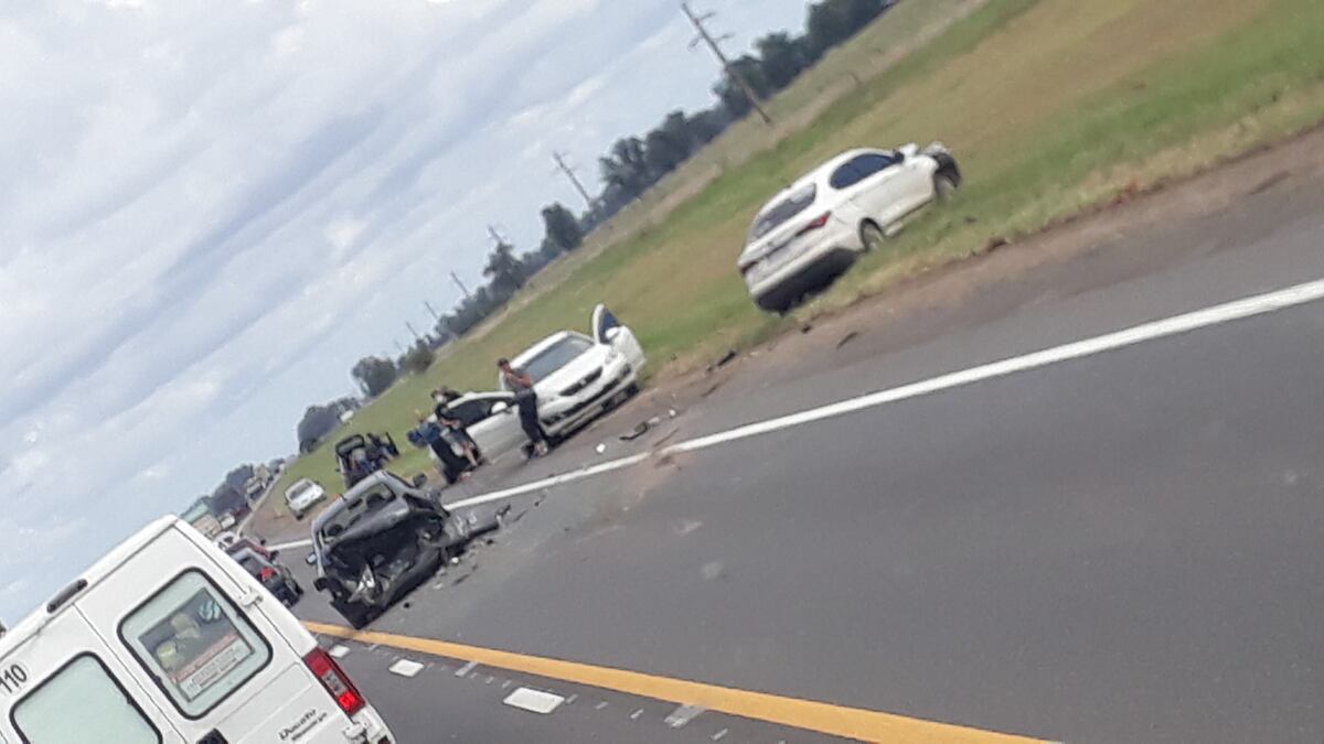 Ruta 3: dos accidentes en el inicio de la Semana Santa