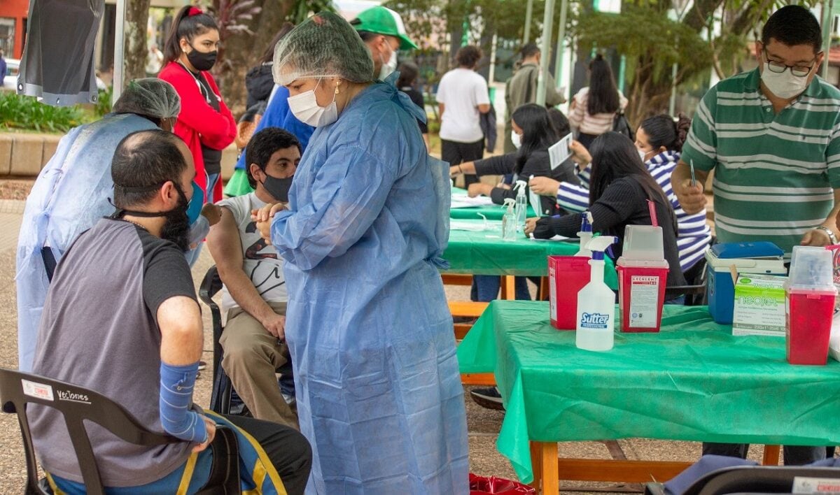 Vacunatorios itinerantes: se aplicaron más de 1100 vacunas.