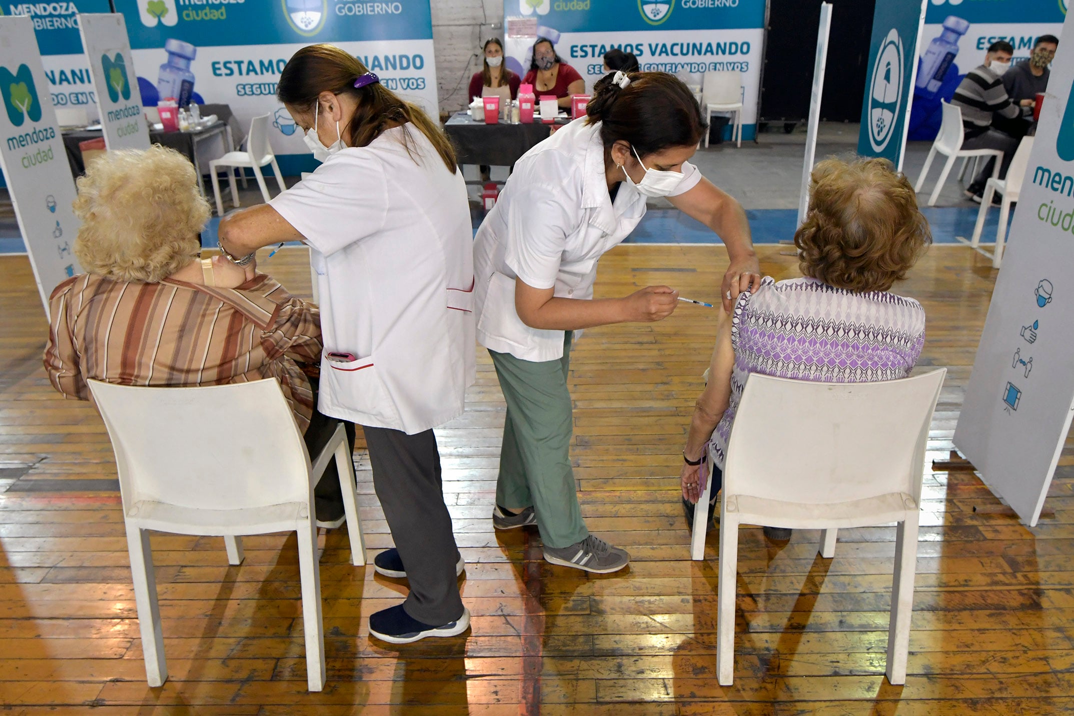 Plan Nacional de Vacunación
Foto: Orlando Pelichotti/ Los Andes