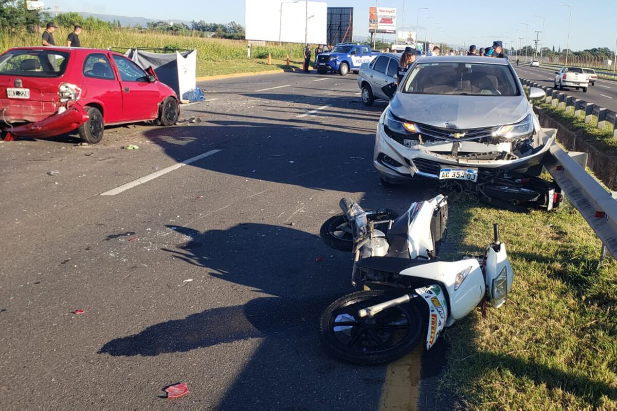 Hacía una picada en la zona del aeropuerto de Córdoba y murió: las imágenes del fatal hecho