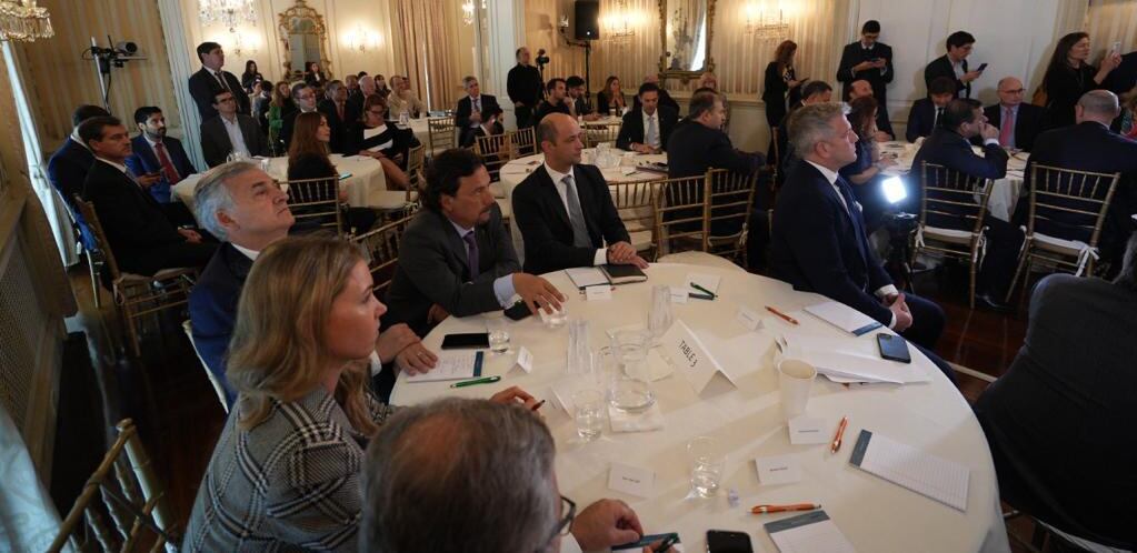 El gobernador Morales participó del encuentro que los mandatarios del Norte Grande mantuvieron en Nueva York con directivos y miembros de la Sociedad de las Américas/Consejo de las Américas.