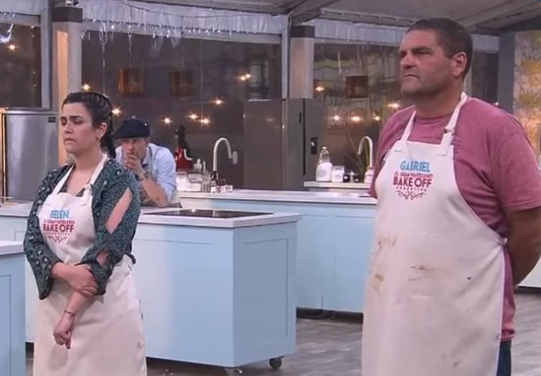 El momento en que se dio a conocer el primer eliminado de Bake Off. (Captura del programa)