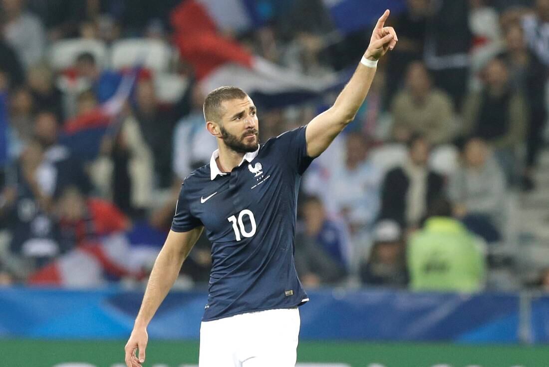 Benzema estuvo cinco años lejos de la selección (AP)