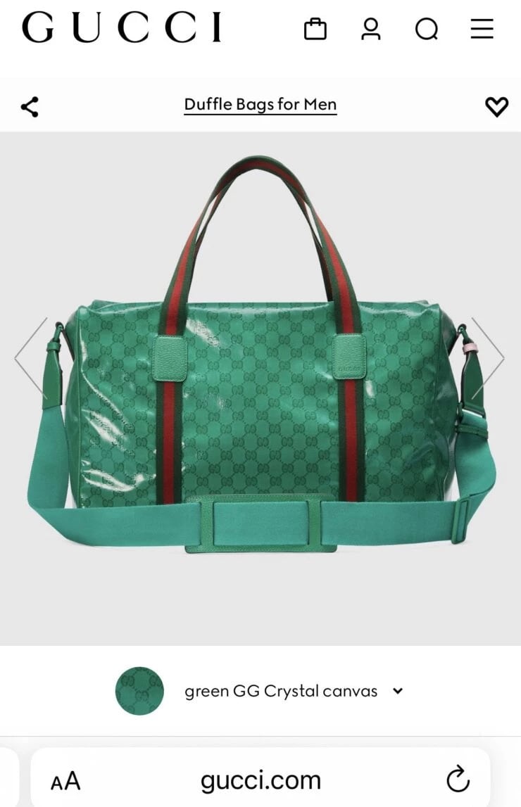 El lujoso bolso Gucci que lució la China Suárez