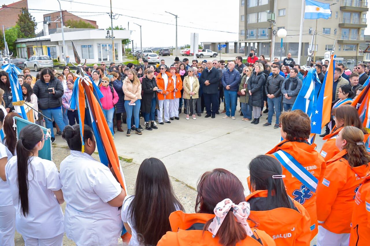 Reconocieron a enfermeras y enfermeros de Tierra del Fuego