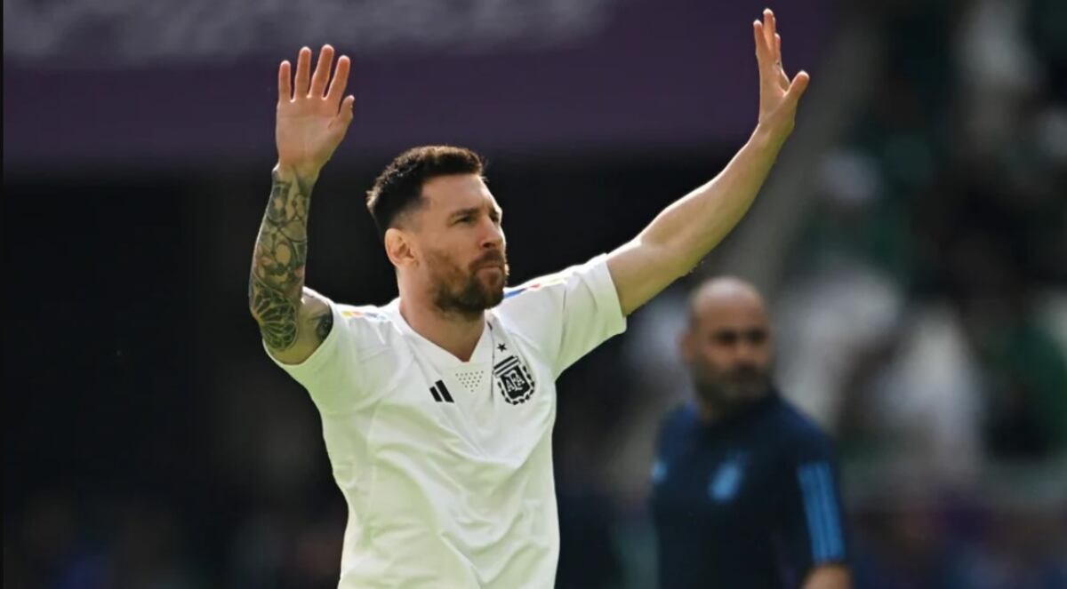 La increíble estadística de Lionel Messi con la Selección Argentina tras perder el primer partido del Mundial de Qatar 2022