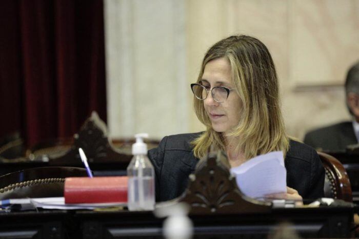 Varinia Lis Marín se desempeña como diputada nacional del Frente de Todos por La Pampa.