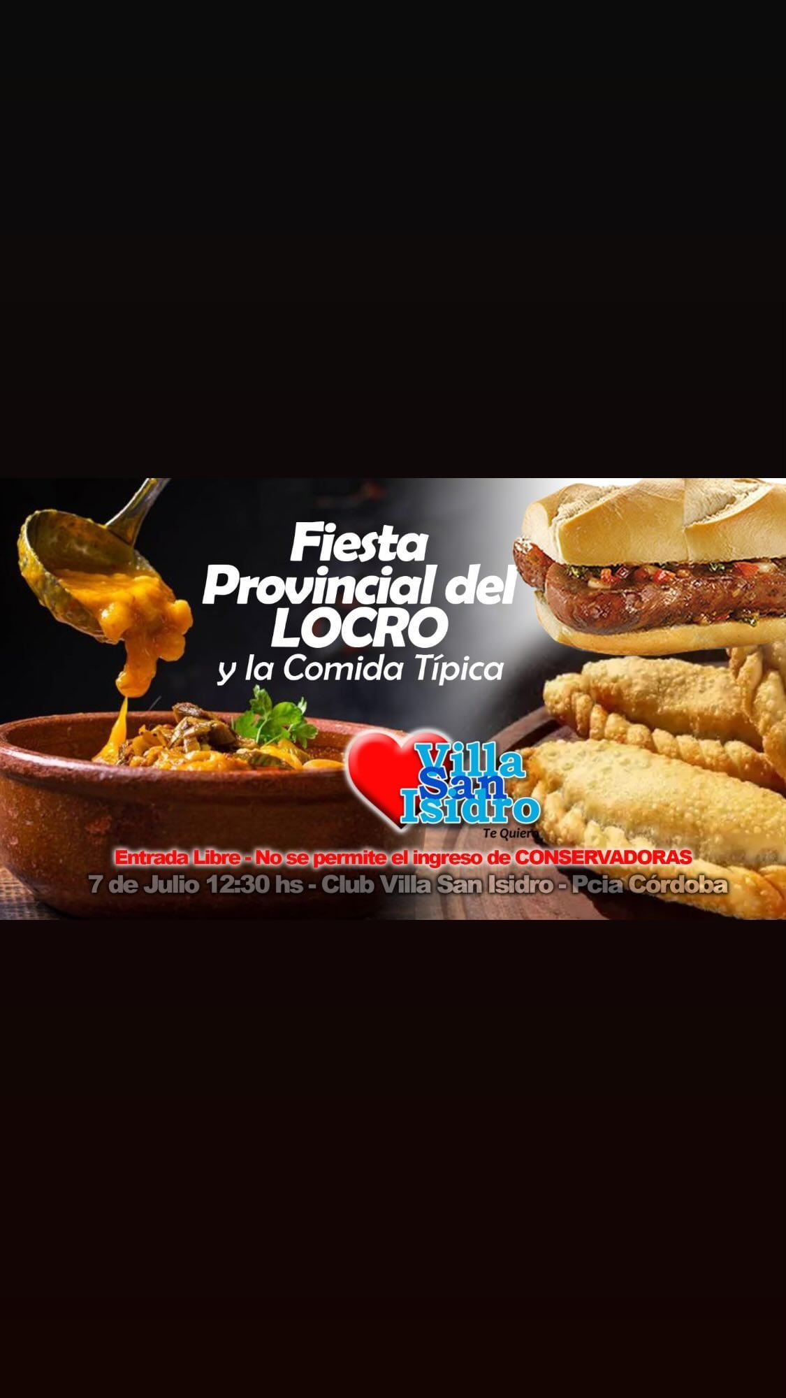 La fiesta provincial del Locro y las Comidas Típicas también tendrá su mesa dulce.