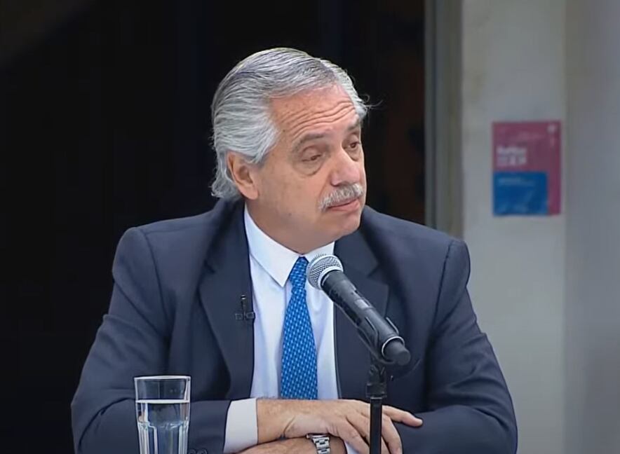 Alberto Fernández, presidente de Argentina. 