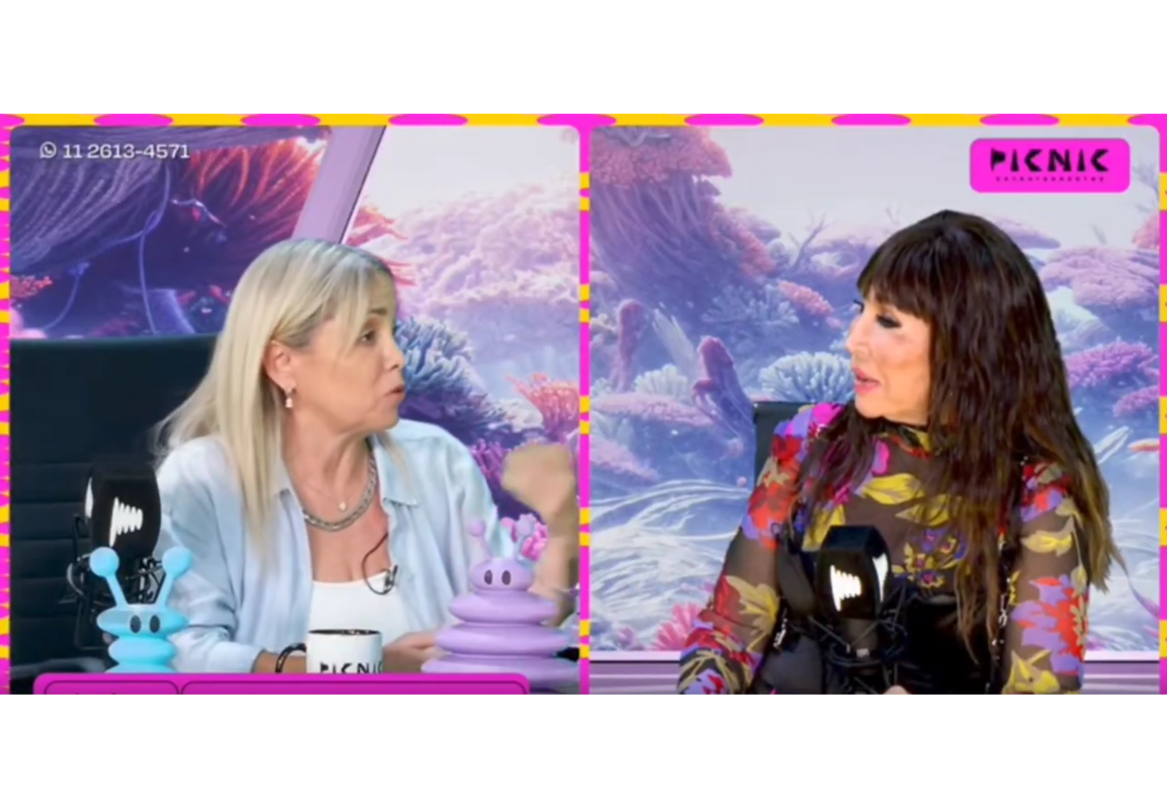 La mamá de Lali estuvo en el programa de stream de Moria Casán.