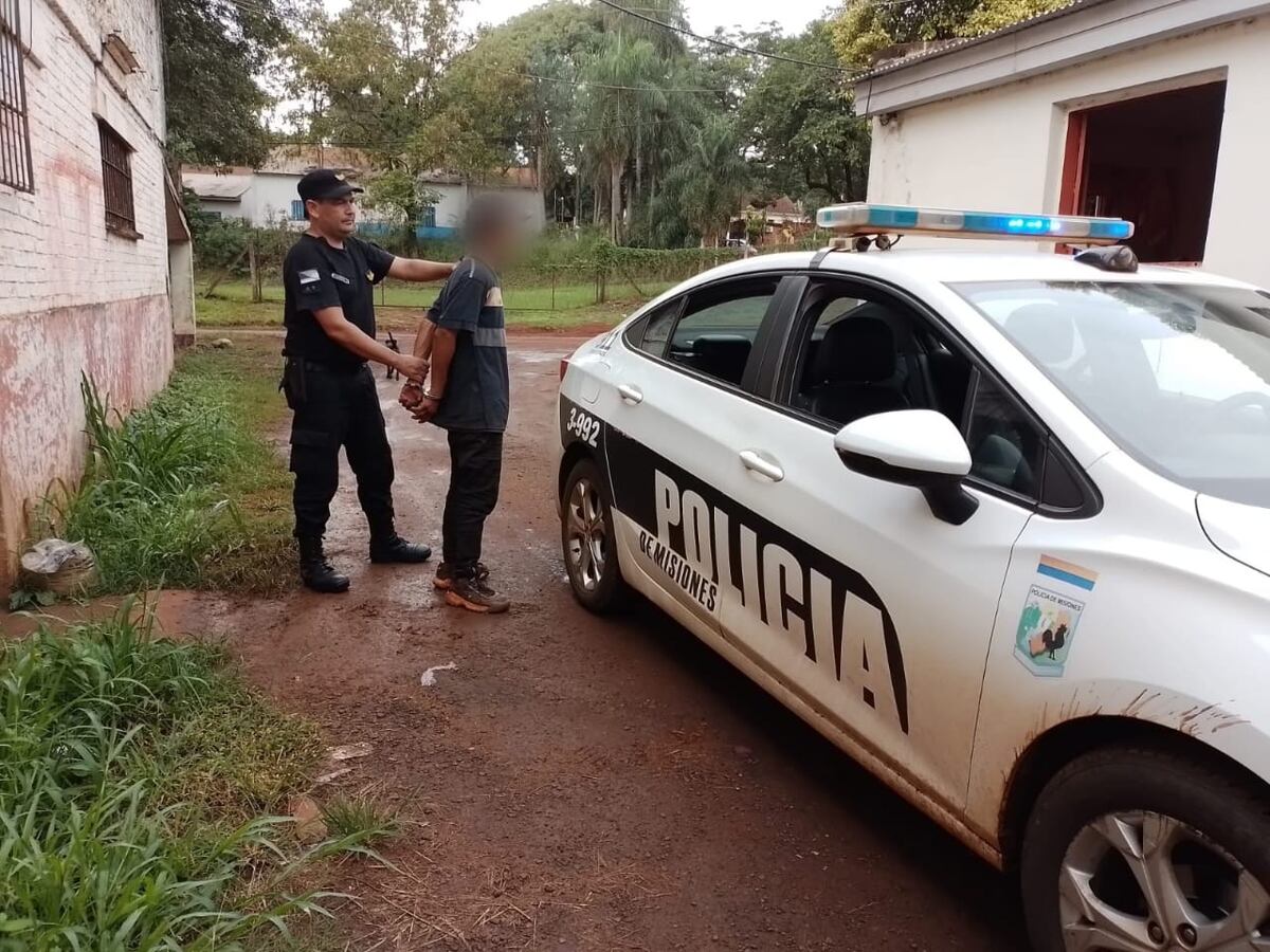 Eldorado: ocultó elementos robados entre sus prendas y fue detenido